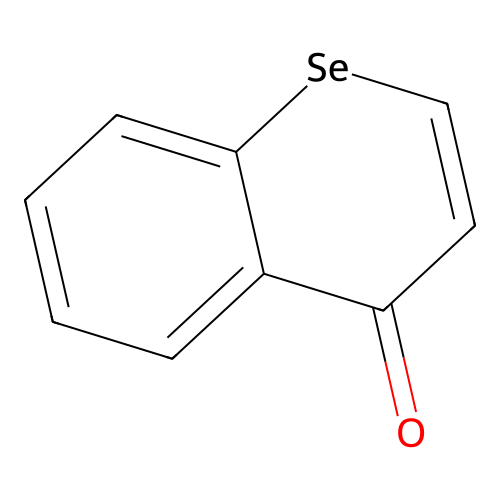 Selenachromone structure
