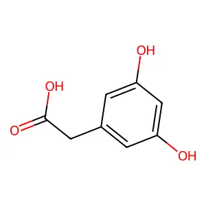 3,5-Dihydroxyphenylacetic acid structure