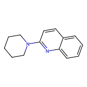 2-Piperidin-1-ylquinoline structure