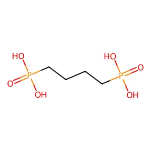 1,4-Butylenediphosphonic Acid structure