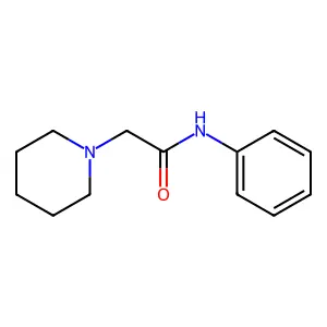 N-Phenyl-1-piperidineacetamide structure