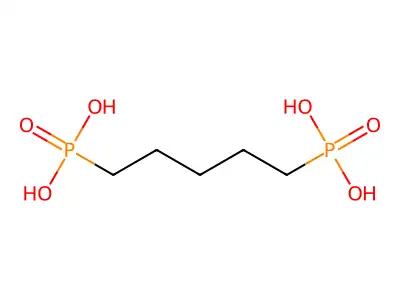 1,5-Pentylenediphosphonic Acid structure