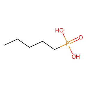 Pentylphosphonic acid structure
