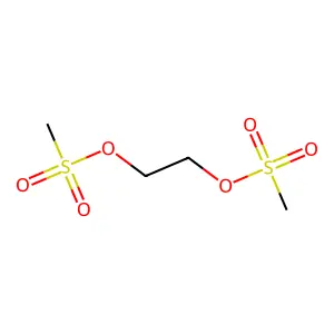 二甲磺酸乙烷 structure