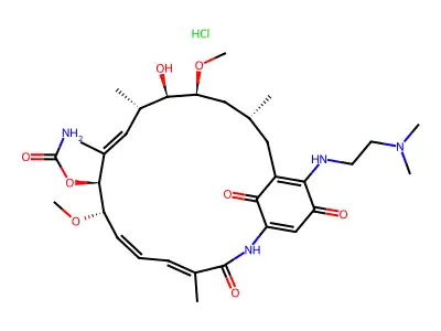 Alvespimycin structure