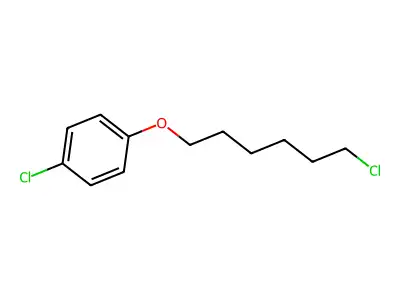 6-(4-Chlorophenoxy) Hexylchloride structure