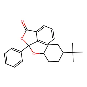 3-(4-Tert-butylcyclohexyl)oxy-3-phenyl-2-benzofuran-1-one structure