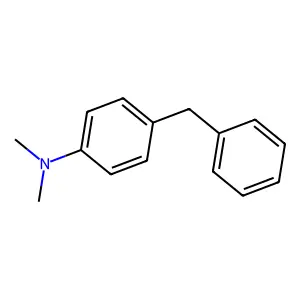 4-Benzyl-N,N-dimethylaniline structure