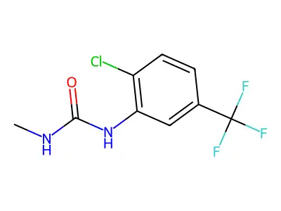 1-(2-Chloro-5-trifluoromethylphenyl)-3-methylurea structure