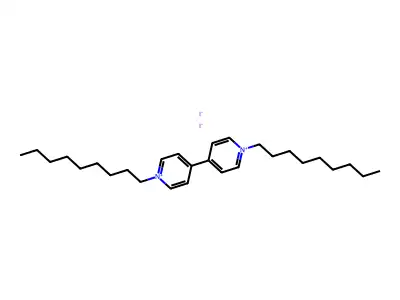 1,1'-Dinonyl-[4,4'-bipyridine]-1,1'-diium iodide structure