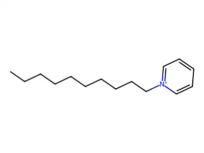 1-Decylpyridinium structure