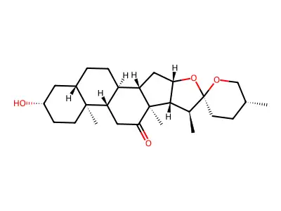 海柯皂苷元 structure