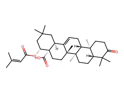 Lantadene B structure