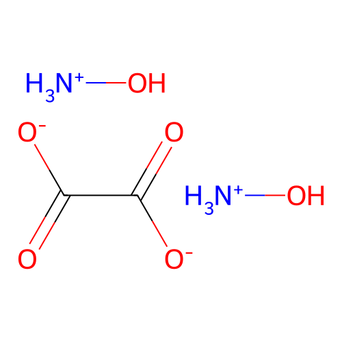 Hydroxylammonium oxalate (2:1) structure