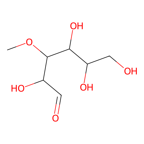 3-O-(3H-Methyl)-D-glucose structure