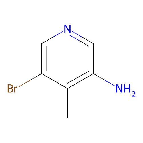 5-Bromo-4-methylpyridin-3-amine structure