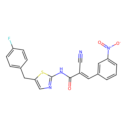 C20H13FN4O3S structure