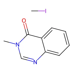 3-甲基-4(3H)-喹唑啉酮甲基碘化物 structure