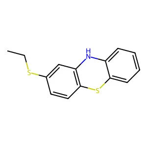 10H-Phenothiazine, 2-(ethylthio)- structure