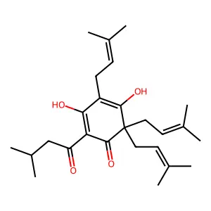 蛇麻酮 structure