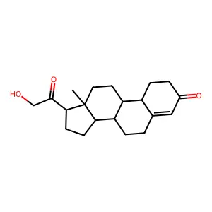 19-Nordeoxycorticosterone structure