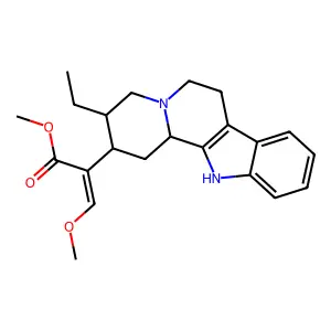 Dihydrocorynantheine structure