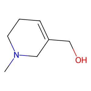 1-Methyl-1,2,5,6-tetrahydropyridine-3-methanol structure