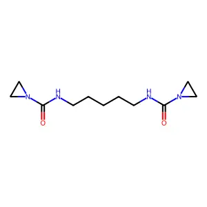1-Aziridinecarboxamide, N,N'-1,5-pentanediylbis- structure