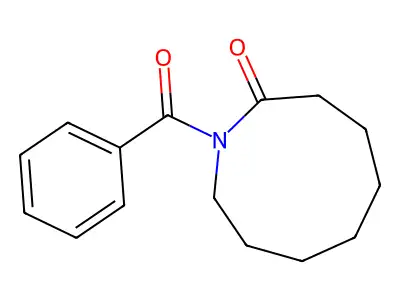 2H-Azonin-2-one, 1-benzoyloctahydro- structure
