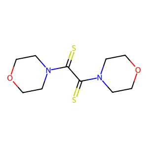 1,2-Di(morpholin-4-yl)ethane-1,2-dithione structure