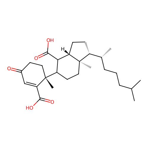 Butenandt's acid structure