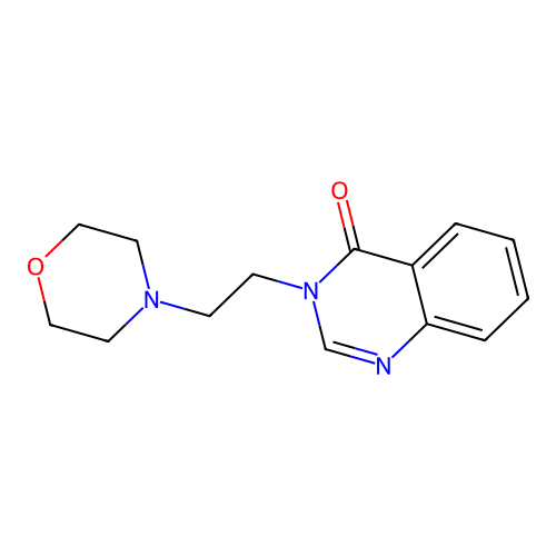 3-(2-Morpholin-4-ylethyl)quinazolin-4-one structure