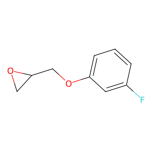 2-[(3-Fluorophenoxy)methyl]oxirane structure