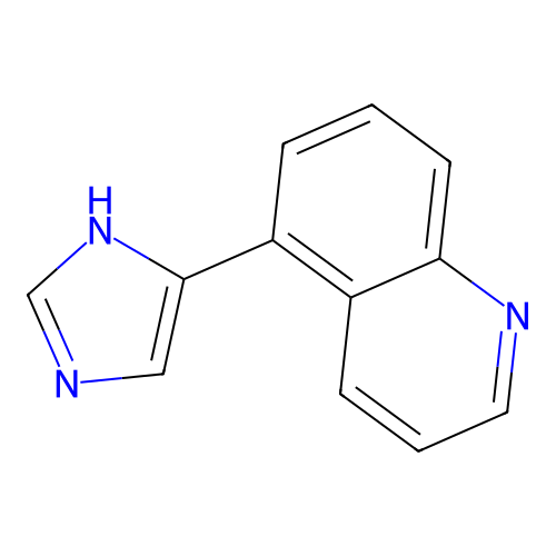 5-(1H-imidazol-5-yl)quinoline structure