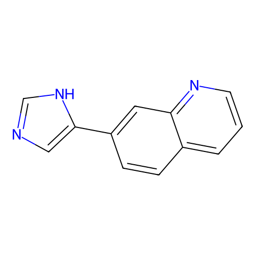 7-(1H-imidazol-4-yl)quinoline structure