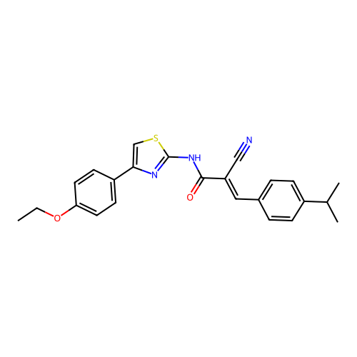 C24H23N3O2S structure