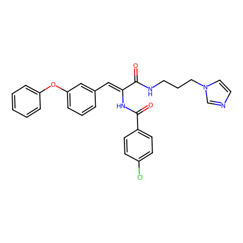 C28H25ClN4O3 structure
