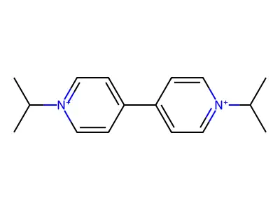 1,1'-Bis(1-methylethyl)-4,4'-bipyridinium structure