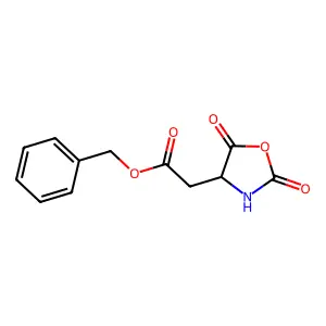 beta-Benzyl DL-aspartate N-carboxyanhydride structure