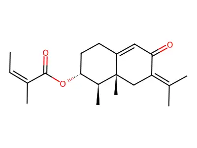 Isopetasin structure