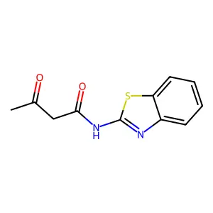 2-(Acetoacetamido)benzothiazole structure