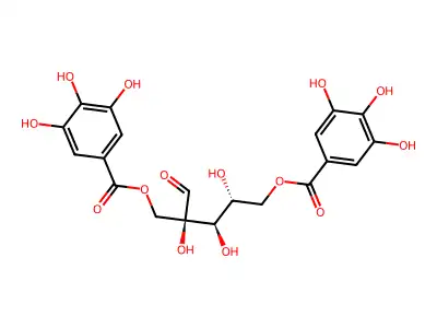 金缕梅鞣素 structure