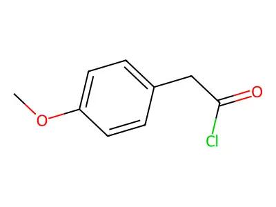4-Methoxyphenylacetyl chloride structure