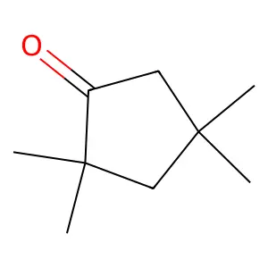 2,2,4,4-Tetramethylcyclopentanone structure