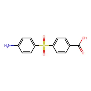 4-(4-氨基苯基)磺酰基苯甲酸 structure