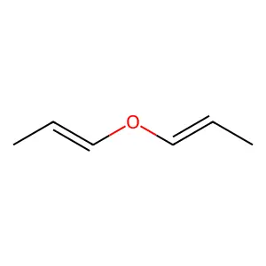 Propenyl ether, (Z,Z)- structure