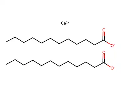 Calcium laurate structure