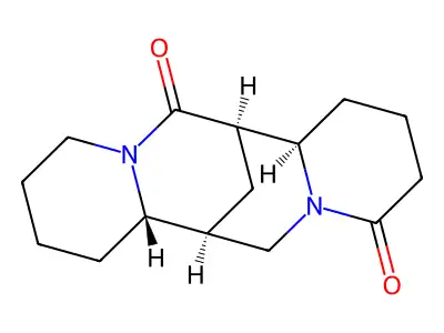 2,17-Dioxosparteine structure