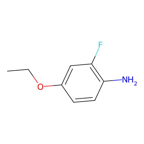 4-Ethoxy-2-fluoroaniline structure