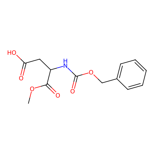 3-{[(Benzyloxy)carbonyl]amino}-4-methoxy-4-oxobutanoic acid structure